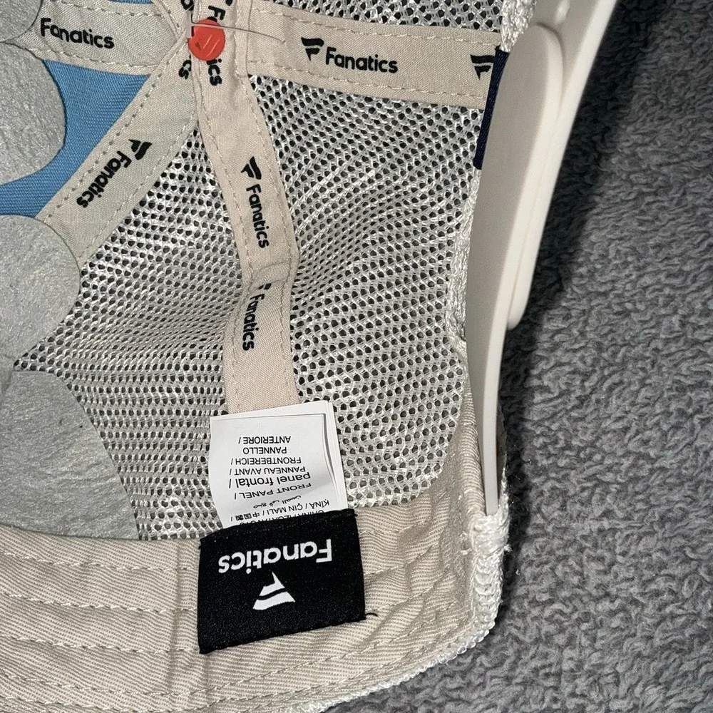 New York City FC Trucker Hat Men Blue Fanatics MLS Snap Back Cap - Picture 5 of 6